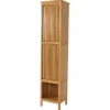 Online MCW Teak-Hochschrank M70 2 Türen 5 Fächer
