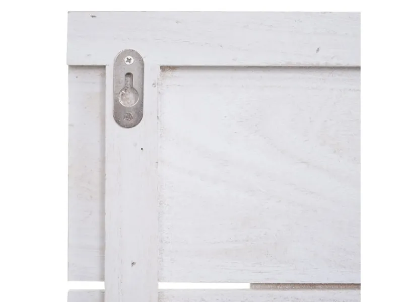 Outlet MCW Wandgarderobe C89 Family Shabby-Look Shabby Weiß