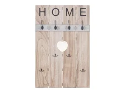 MCW Wandgarderobe C89 Home Shabby-Look Naturbraun