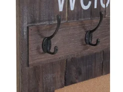 MCW Wandgarderobe C89 mit Pinnwand Shabby