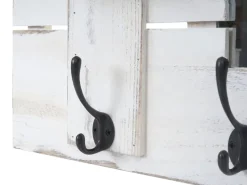 Discount MCW Wandgarderobe C89 mit Spiegel Shabby Weiß