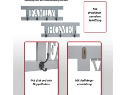 MCW Wandgarderobe C60 Shabby 2-teilig