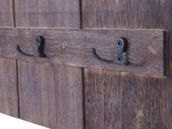 Outlet MCW Wandgarderobe C89 Welcome Shabby Shabby Braun