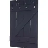 Outlet MCW Wandgarderobe D13 Dunkelgrau Shabby