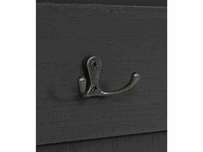 Outlet MCW Wandgarderobe D13 Dunkelgrau Shabby