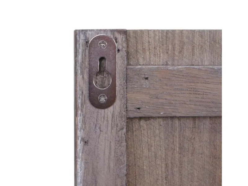 Outlet MCW Wandgarderobe D13 Dunkelgrau Shabby