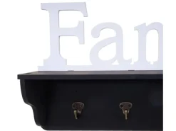 MCW Wandgarderobe D41 Family Schwarz/weiß