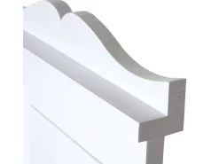 MCW Wandgarderobe H33 2er-Set Lackiert Weiß