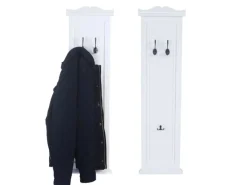 MCW Wandgarderobe H33 2er-Set Lackiert Weiß