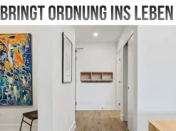 MCW Wandregal K49 Garderobe Wandgarderobe Regal 3 Staufächer 5 Haken 30x80x20cm Holz