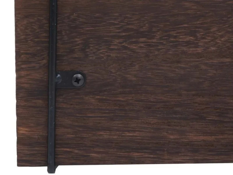 Online MCW Wandregal K78 40x40x13cm Dunkelbraun