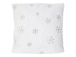 MCW Wohndecke mit Deko-Kissen Schnee 2-tlg.