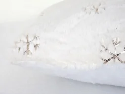 MCW Wohndecke mit Deko-Kissen Schnee 2-tlg.