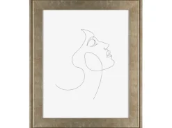 Discount MDF-Bilderrahmen Venezia FSC 21 cm x 29,7 cm Gold-Silber