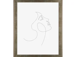 New MDF-Bilderrahmen Venezia FSC 40 cm x 50 cm Gold-Silber