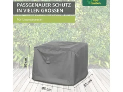 Clearance Mehr Garten Premium Schutzhülle für Loungesessel 100 x 100 x 80 cm