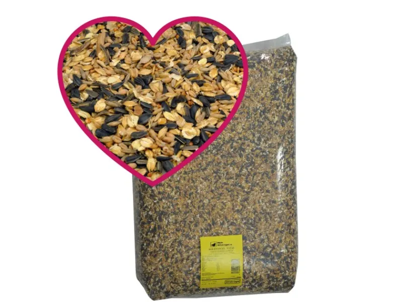 MeinWildvogel WILDVOGEL VITAL BASIC 15 Kg Vogelfutter Streufutter für Vögel Ganzjahresfutter und Perfekt für Kleine und Große Gartenvögel