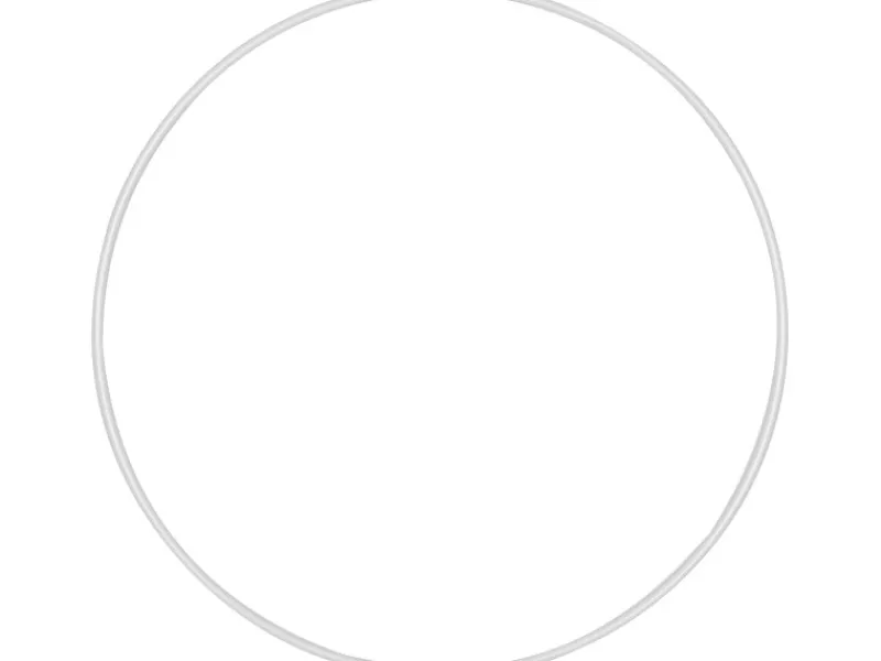 Hot CREATE! by OBI Metallring Weiß Ø 20 cm