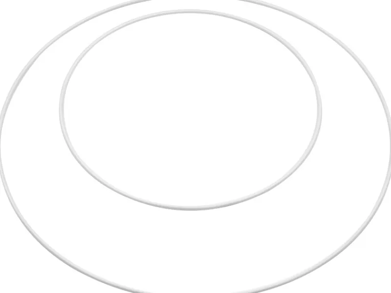 Hot CREATE! by OBI Metallring Weiß Ø 20 cm