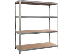 Metall-Schwerlastregal Verzinkt 180 cm x 160 cm x 60 cm