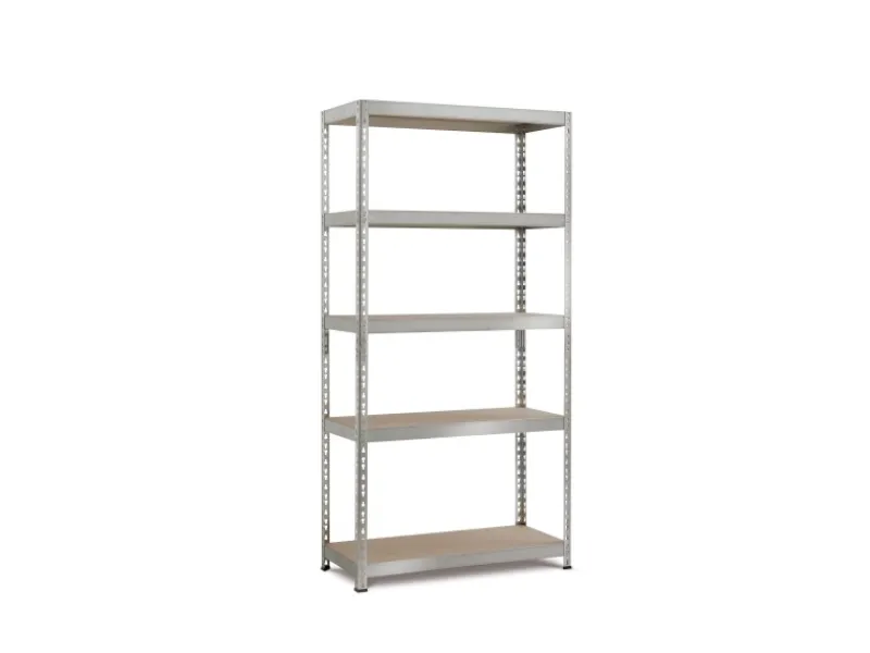 Metall-Schwerlast-Steckregal Verzinkt 180 cm x 90 cm x 40 cm