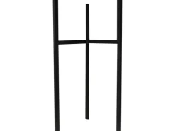 Metall-Ständer Toronto Ø 18 cm x 35 cm Schwarz