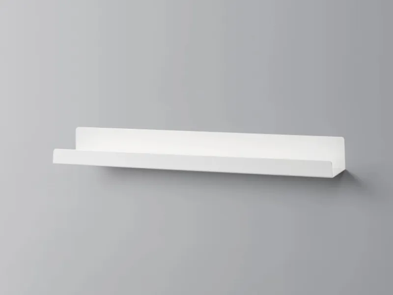 Outlet Metall-Wandregal Bix 80 cm x 9 cm x 6 cm Schwarz