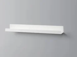 Best Metall-Wandregal Bix 60 cm x 9 cm x 6 cm Weiß