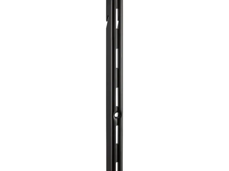 Metall-Wandschiene 1-reihig 150 cm Schwarz