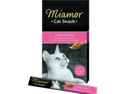 Miamor Katzensnacks Confect Lachs-Cream 6 x 15 g