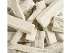 Mica Decorations Holzgranulat 11 cm x 6 cm x 23,5 cm Weiß