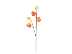 New Mica Decorations Kunstblume Chinesische Laterne 40 cm Orange
