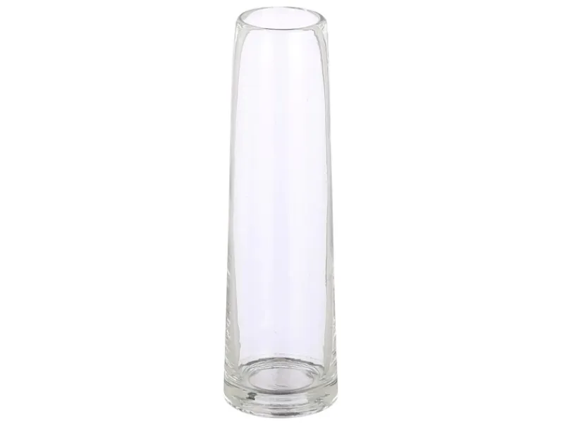 New Mica Decorations Vase Glas Xandra 23,5 cm x Ø 7 cm Transparent