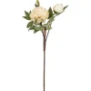 Online Mica Decorations Zweig Peonie 65 cm Gelb
