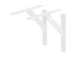 ML-Design 2 Stück Regalhalterung 240x240mm Aluminium Schwebende Regalwinkel