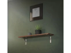 ML-Design 2 Stück Regalhalterung 180x180 mm Aluminium Schwebende