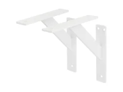 ML-Design 2 Stück Regalhalterung 180x180mm Aluminium Schwebende Regalwinkel