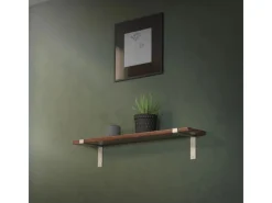 Clearance ML-Design 4 Stück Regalhalterung 20x4x14,5 cm Grau aus Metall 8 Zoll L-Form