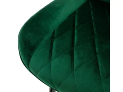 ML-Design 6Er Set Esszimmerstühle Esszimmerstuhl mit Rücken Armlehnen Dunkelgrün