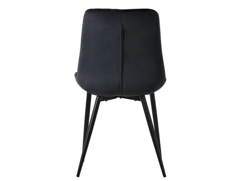 ML-Design Esszimmerstühle 6Er Set Sitzfläche aus Samt mit Rückenlehne