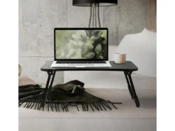 Discount ML-Design Laptoptisch für Bett 60x40 cm Betttisch Klappbar Schwarz