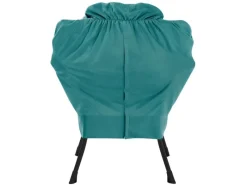 ML-Design Relaxsessel Petrol mit Armlehnen Kopfkissen und Seitentasche