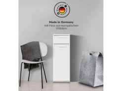 Sale mokebo Bad-Beistellschrank Der Matrose Badschrank in 91x33x34cm HxBxT in Weiß