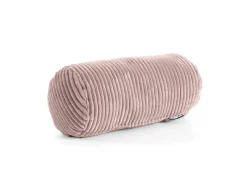 mokebo Nackenkissen mit Cordbezug Das Nickerchen Nackenrolle oder Kissenrolle in Rosa