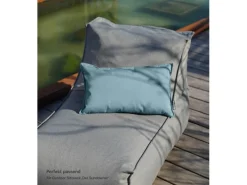 mokebo Outdoor Kissenbezug Das Ruhepolster 50x30cm Sofakissen Hülle in Grün