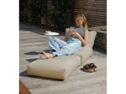 Clearance mokebo Outdoor Sitzsack Der Summerdream Bean Bag mit Füllung oder Gartenliege in Sand Beige