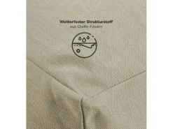 Clearance mokebo Outdoor Sitzsack Der Summerdream Bean Bag mit Füllung oder Gartenliege in Sand Beige