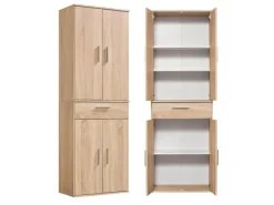 mokebo Schrank in Braun Der Praktische Mehrzweckschrank oder Aufbewahrungsschrank