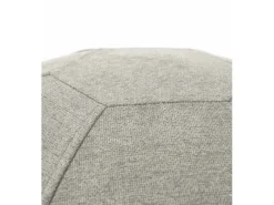 New mokebo Stoff Sitzball Büro Ergonomisch Der Sportliche Sitzball mit Pumpe 65cm Breite Ergonomische Bürostuhl Alternative Grau