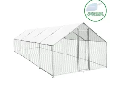 New Monstershop Hühner Freilauf 3m x 8m x 2m